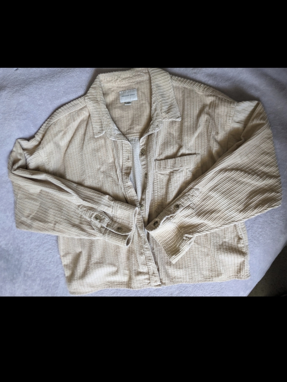 American Eagle Corduroy Shirt